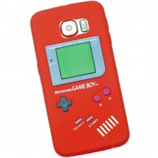 Samsung Galaxy S6 - 3D Silicone Game Soft Protective Phone Cover Case - Red